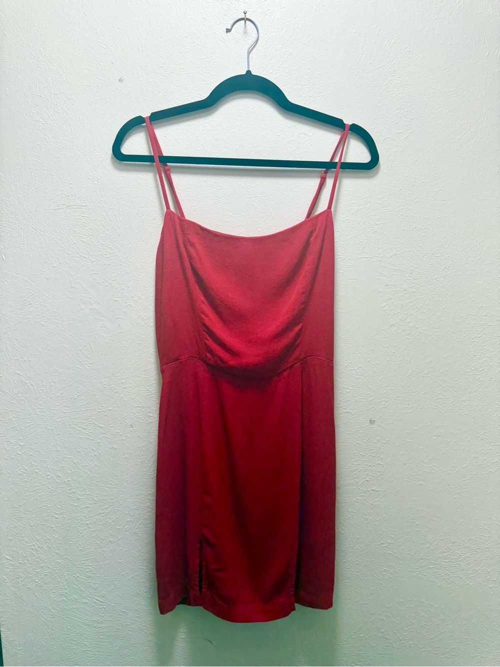 Reformation Mini Red Slip Dress Size 10